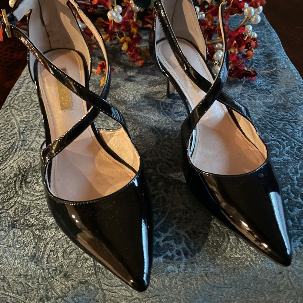 Black Patent Heels